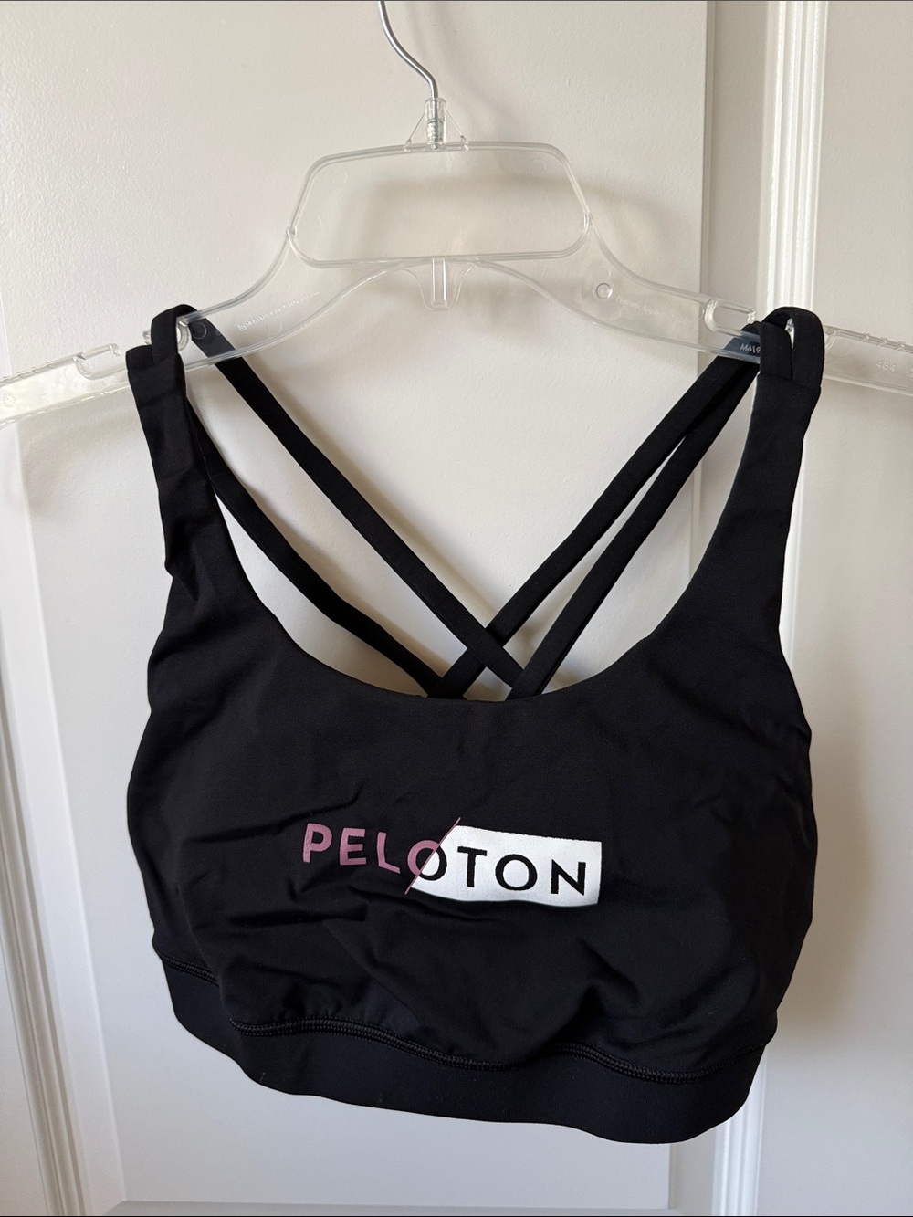 Lululemon Energy Bra 8 black Peloton